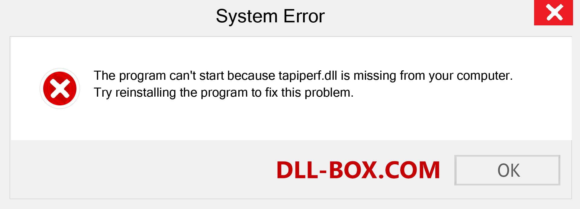  tapiperf.dll file is missing?. Download for Windows 7, 8, 10 - Fix  tapiperf dll Missing Error on Windows, photos, images